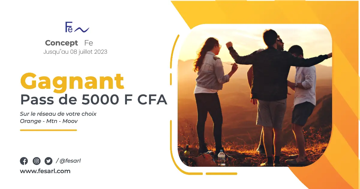 Pass 5000 F CFA – 8 Juil 23