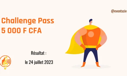 Pass 5000 F CFA du 24 juillet 2023